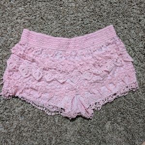 No Boundaries Lace Shorts.